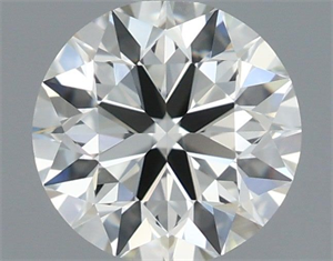 Picture of Natural Diamond 0.83 Carats, Round with Excellent Cut, I Color, VVS1 Clarity and Certified by IGI