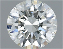 Natural Diamond 0.80 Carats, Round with Excellent Cut, H Color, I1 Clarity and Certified by GIA