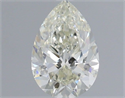 Natural Diamond 0.80 Carats, Pear with  Cut, K Color, VS2 Clarity and Certified by GIA