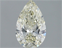 Natural Diamond 1.16 Carats, Pear with  Cut, K Color, VS2 Clarity and Certified by IGI