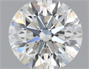 Natural Diamond 0.71 Carats, Round with Excellent Cut, J Color, VS2 Clarity and Certified by GIA