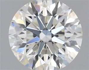 Picture of Natural Diamond 0.71 Carats, Round with Excellent Cut, J Color, VS2 Clarity and Certified by GIA