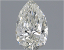 Diamante Natural 0.47 quilates, De pera , Color H, claridad SI1 y certificado GIA