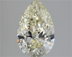 Foto Diamante Natural 3.01 quilates, De pera , Color L, claridad SI1 y certificado IGI de
