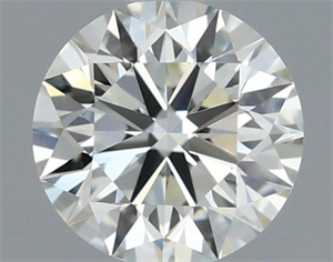 Picture of Natural Diamond 0.86 Carats, Round with Excellent Cut, J Color, VVS2 Clarity and Certified by IGI