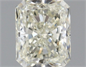 Natural Diamond 0.72 Carats, Radiant with  Cut, L Color, VS1 Clarity and Certified by GIA