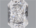 Natural Diamond 0.90 Carats, Radiant with  Cut, F Color, SI1 Clarity and Certified by GIA