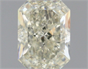 Natural Diamond 0.72 Carats, Radiant with  Cut, M Color, VS2 Clarity and Certified by GIA