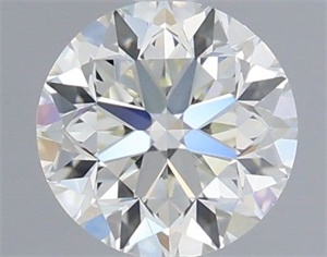 Picture of Natural Diamond 0.80 Carats, Round with Very Good Cut, I Color, VVS1 Clarity and Certified by IGI