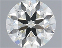 Natural Diamond 0.80 Carats, Round with Excellent Cut, J Color, VVS1 Clarity and Certified by IGI