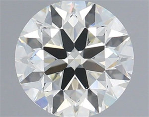 Picture of Natural Diamond 0.80 Carats, Round with Excellent Cut, J Color, VVS1 Clarity and Certified by IGI