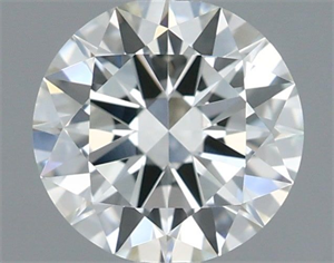 Picture of Natural Diamond 0.78 Carats, Round with Excellent Cut, I Color, IF Clarity and Certified by GIA