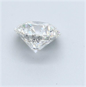 Natural Diamond 0.80 Carats, Round with Excellent Cut, F Color, SI2 Clarity and Certified by GIA