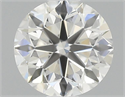 Diamante Natural 0.58 quilates, Redondo , Color J, claridad VVS1 y certificado GIA
