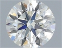 Natural Diamond 0.45 Carats, Round with Excellent Cut, I Color, VS2 Clarity and Certified by IGI