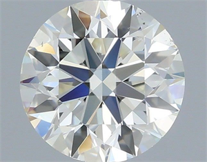 Picture of Natural Diamond 0.45 Carats, Round with Excellent Cut, I Color, VS2 Clarity and Certified by IGI
