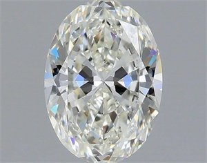 Picture of Natural Diamond 0.75 Carats, Oval with  Cut, H Color, VVS1 Clarity and Certified by IGI