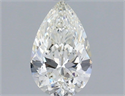 Natural Diamond 0.90 Carats, Pear with  Cut, G Color, VS1 Clarity and Certified by IGI
