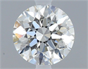 Diamante Natural 0.46 quilates, Redondo , Color H, claridad VVS2 y certificado GIA