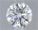 Natural Diamond 0.50 Carats, Round with Very Good Cut, D Color, SI1 Clarity and Certified by GIA
