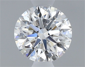 Picture of Natural Diamond 0.50 Carats, Round with Very Good Cut, D Color, SI1 Clarity and Certified by GIA