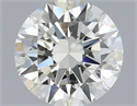 Natural Diamond 0.50 Carats, Round with Excellent Cut, I Color, SI1 Clarity and Certified by IGI