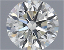 Natural Diamond 0.50 Carats, Round with Very Good Cut, L Color, VVS1 Clarity and Certified by GIA