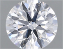 Natural Diamond 0.70 Carats, Round with Excellent Cut, D Color, SI1 Clarity and Certified by IGI