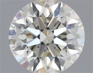 Picture of Natural Diamond 0.70 Carats, Round with Excellent Cut, J Color, VVS2 Clarity and Certified by IGI