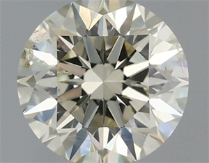 Picture of Natural Diamond 0.91 Carats, Round with Excellent Cut, K Color, SI2 Clarity and Certified by IGI