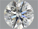 Natural Diamond 0.70 Carats, Round with Excellent Cut, J Color, VS1 Clarity and Certified by IGI