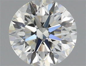 Picture of Natural Diamond 0.70 Carats, Round with Excellent Cut, J Color, VS1 Clarity and Certified by IGI