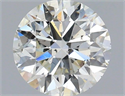 Natural Diamond 0.60 Carats, Round with Excellent Cut, I Color, SI1 Clarity and Certified by IGI