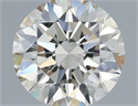 Natural Diamond 0.71 Carats, Round with Excellent Cut, J Color, VS1 Clarity and Certified by IGI