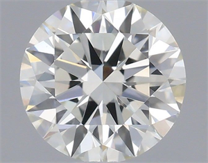 Picture of Natural Diamond 0.40 Carats, Round with Excellent Cut, H Color, VS1 Clarity and Certified by IGI