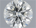 Natural Diamond 0.40 Carats, Round with Excellent Cut, I Color, SI1 Clarity and Certified by IGI