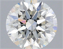 Natural Diamond 0.41 Carats, Round with Excellent Cut, G Color, VS1 Clarity and Certified by IGI