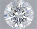 Natural Diamond 0.41 Carats, Round with Excellent Cut, E Color, SI1 Clarity and Certified by IGI