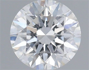 Picture of Natural Diamond 0.41 Carats, Round with Excellent Cut, E Color, SI1 Clarity and Certified by IGI