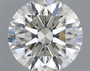 Foto Diamante Natural 0.41 quilates, Redondo , Color H, claridad VS2 y certificado IGI de