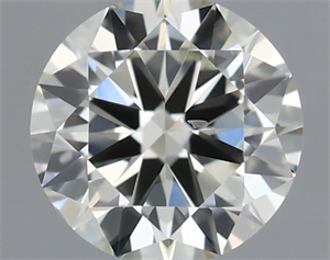 Picture of Natural Diamond 0.40 Carats, Round with Excellent Cut, K Color, SI1 Clarity and Certified by IGI