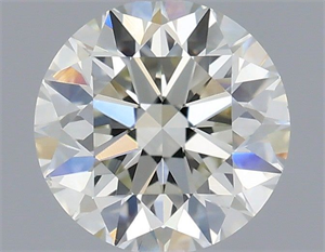 Picture of Natural Diamond 0.44 Carats, Round with Excellent Cut, I Color, VS1 Clarity and Certified by IGI