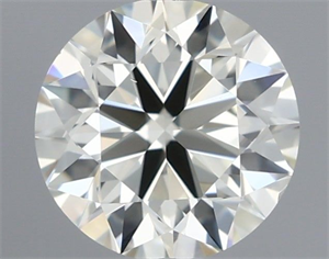 Picture of Natural Diamond 0.70 Carats, Round with Excellent Cut, K Color, VS2 Clarity and Certified by IGI