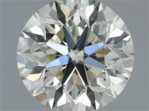 Picture of Natural Diamond 0.71 Carats, Round with Very Good Cut, L Color, VS2 Clarity and Certified by IGI