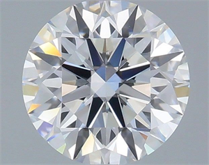 Picture of Lab Grown Diamond 0.86 Carats, Round with Ideal Cut, D Color, VVS2 Clarity and Certified by IGI
