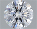 Lab Grown Diamond 0.89 Carats, Round with Ideal Cut, E Color, VVS2 Clarity and Certified by IGI