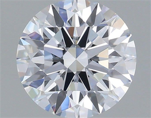 Picture of Lab Grown Diamond 0.89 Carats, Round with Ideal Cut, E Color, VVS2 Clarity and Certified by IGI