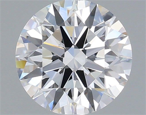 Picture of Lab Grown Diamond 0.89 Carats, Round with Ideal Cut, D Color, VVS2 Clarity and Certified by IGI