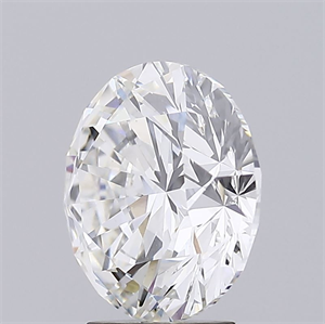 Picture of Lab Grown Diamond 4.51 Carats, Round with Ideal Cut, F Color, VS1 Clarity and Certified by IGI