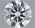 Lab Grown Diamond 6.59 Carats, Round with Ideal Cut, E Color, VVS2 Clarity and Certified by IGI